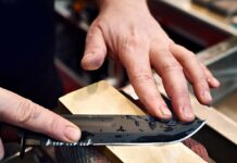Knife sharpening