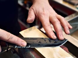 Knife sharpening