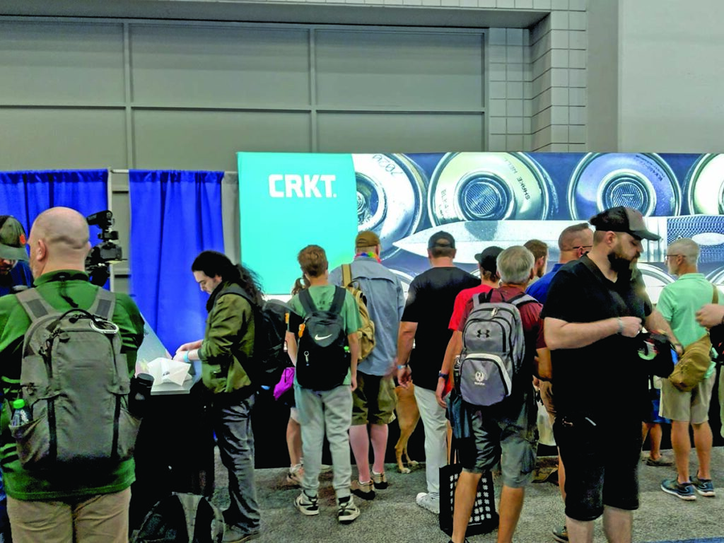 CRKT fans get their fill of new knives.
