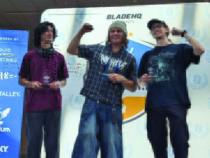Blade HQ held Balicomp 25 with Brycen Nelson winning the title, Steve Ash placing second and Landon Morrison third. (Blade HQ image)