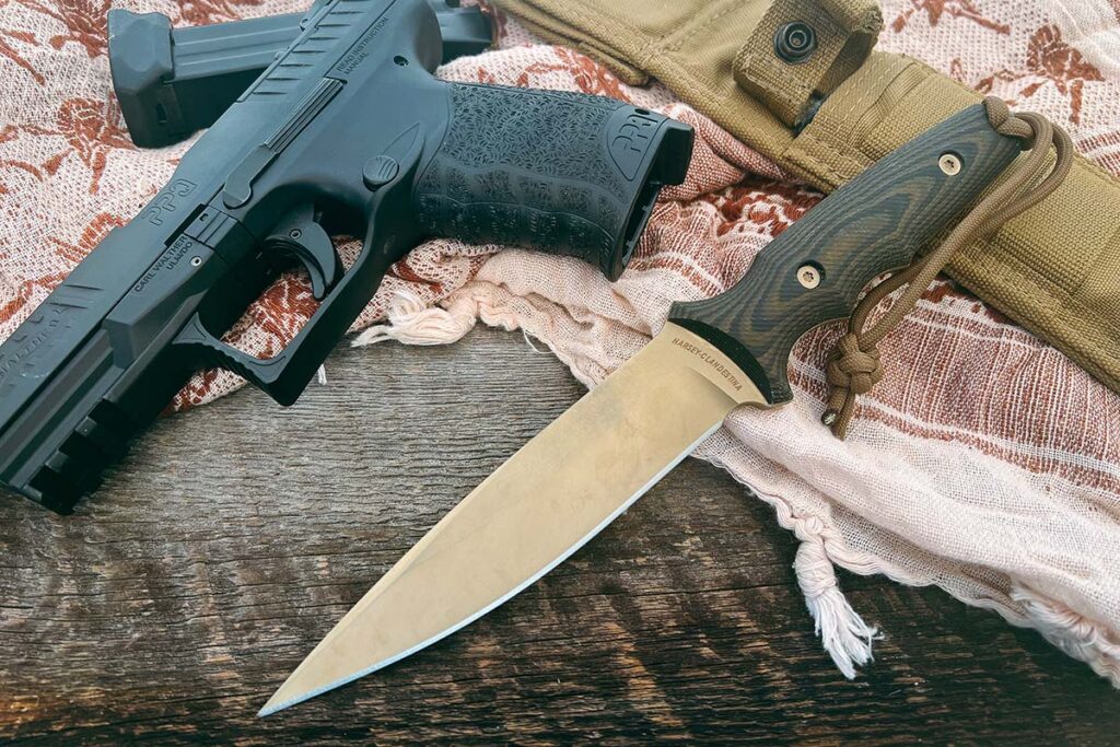 Spartan Clandestina Sheath and pistol side by side