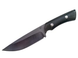 Mike Bradshaw’s Large Hunter features a symmetrical hollow grind and consistent fit and finish. (BLADE® image)