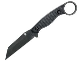 Brutish and sharp, the 4.09-inch blade SK-4 Sentinel was designed with input from the ex-SpecOps operatives. It certainly has a cloak-and-dagger look. (Elwood Shelton image)