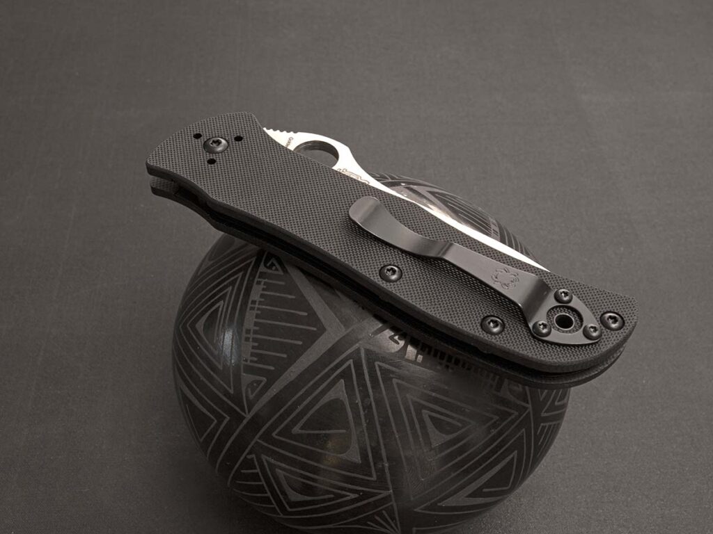 A broad-based, four-position pocket clip supports all carry modes for the revival of the Starmate.