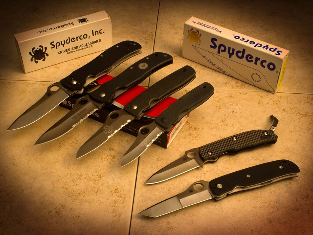 Bob Terzuola was Spyderco’s first collaborator and still reigns as one of the company’s most prolific collaborators. Here’s a selection of Terzuola-designed Spyderco folders.