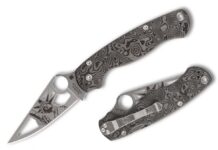 The exclusive Para Military 2 for the 100th anniversary of H.L. Dalis Inc. features Spyderco’s first cut-through design in around a quarter of a century. H.L. Dalis is a wholesale distributor of tactical, military and survival knives and related gear based in Long Island, New York.