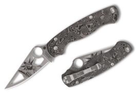 The exclusive Para Military 2 for the 100th anniversary of H.L. Dalis Inc. features Spyderco’s first cut-through design in around a quarter of a century. H.L. Dalis is a wholesale distributor of tactical, military and survival knives and related gear based in Long Island, New York.