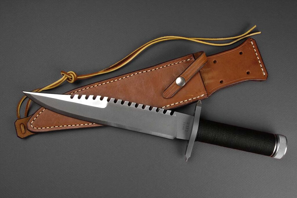 Jimmy Lile's Rambo knife.