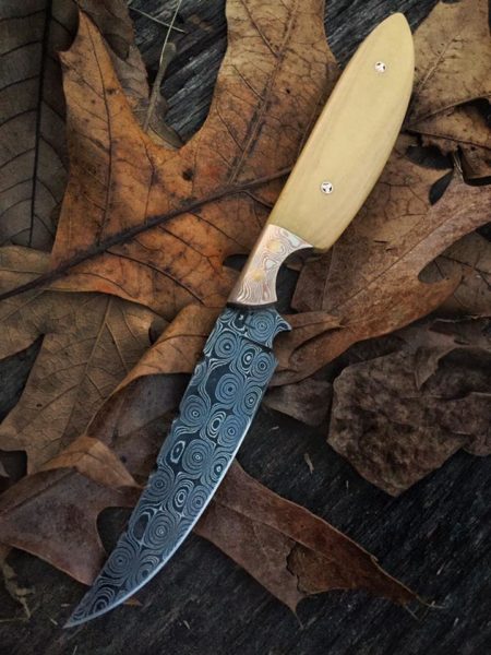 Tyler Freund made this trailing-point skinner for a local trapper.