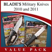 BLADE's Military Knives issues for 2010 and 2011 are on sale for $5.99 in downloadable .pdf format.