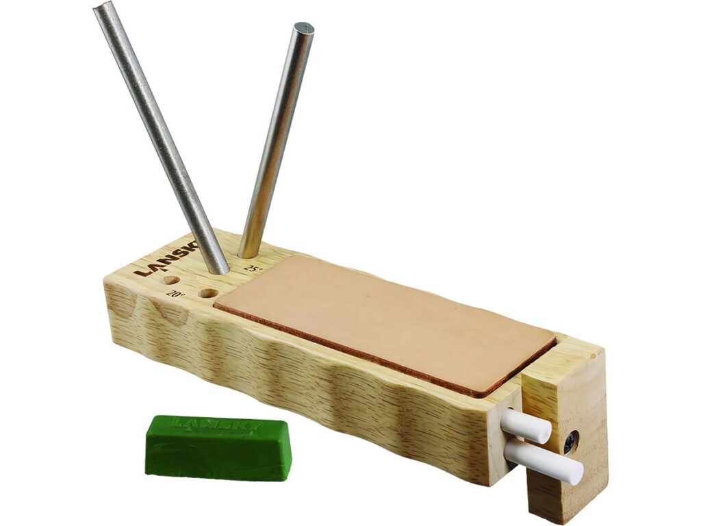 Lansky 4-Rod Diamond/Ceramic TurnBox Crock Stick