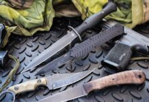 Military Knives: Veteran-Designed & Military-Inspired Steel Veteran designed or manufactured knives (from top) Spartan Blades Harsey Dagger, CRKT Xolotl Auto, Stroup Knives HM1 and Winkler Knives Operator.