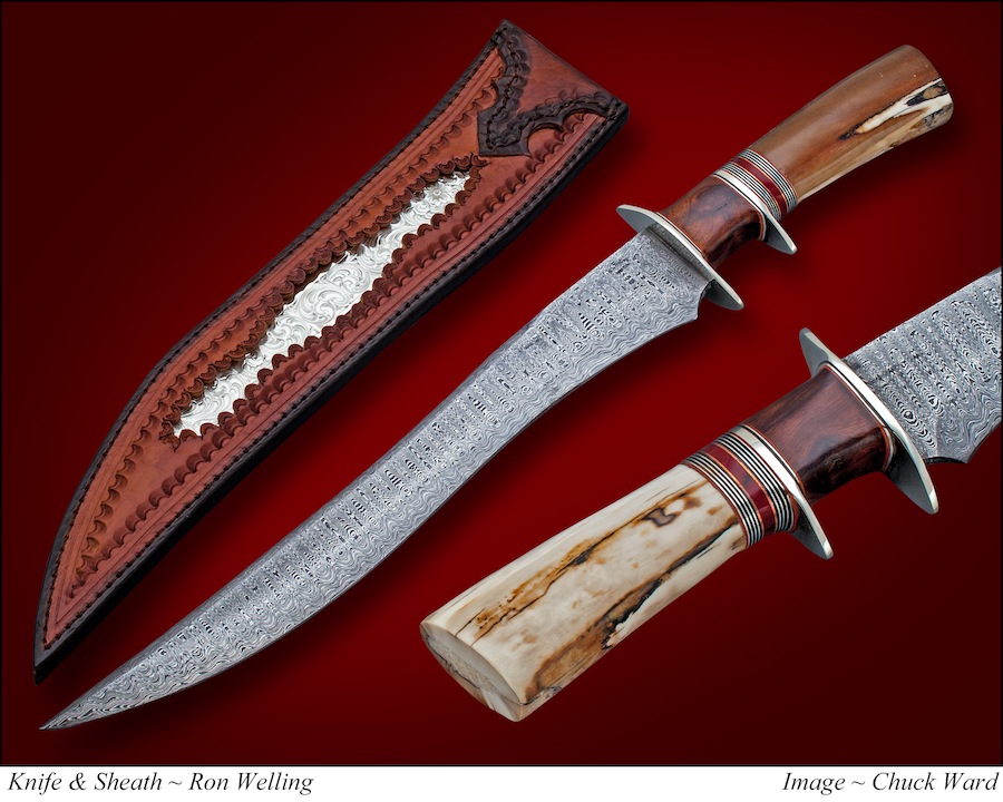 Ron Welling mammoth ivory bowie.
