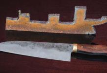 World Trade Center steel knife
