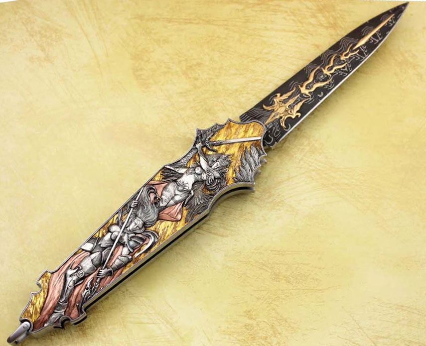 custom art knife