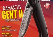 The Boker Plus Damascus Gent II graces the cover of the new BLADE®.