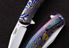 Author of some of the world's smoothest flipper folders, knifemaker Phil Boguszewski has passed away. (Point Seven photo)
