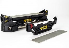 Keep your edge with the Work Sharp Guided Sharpening System.