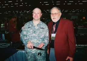 Attend the Ohio Classic Knife Show this afternoon and tomorrow to see makers like Wayne Hensley (right) and many others.