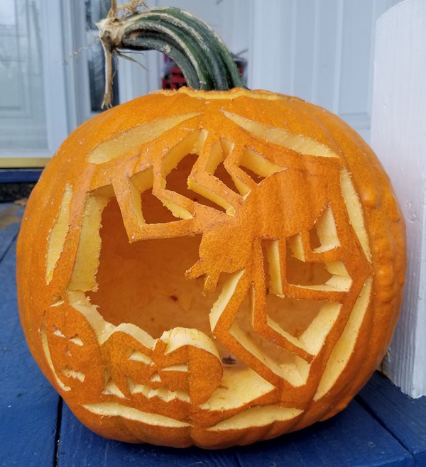 halloween carving contest