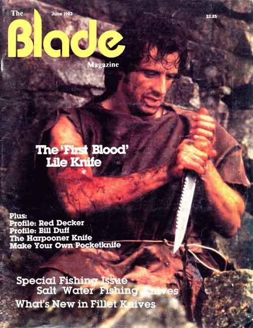 Rambo First Blood BLADE magazine