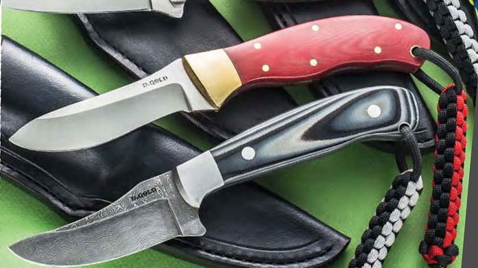 dominick gold custom knives