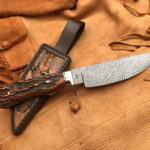jw randall feather damascus