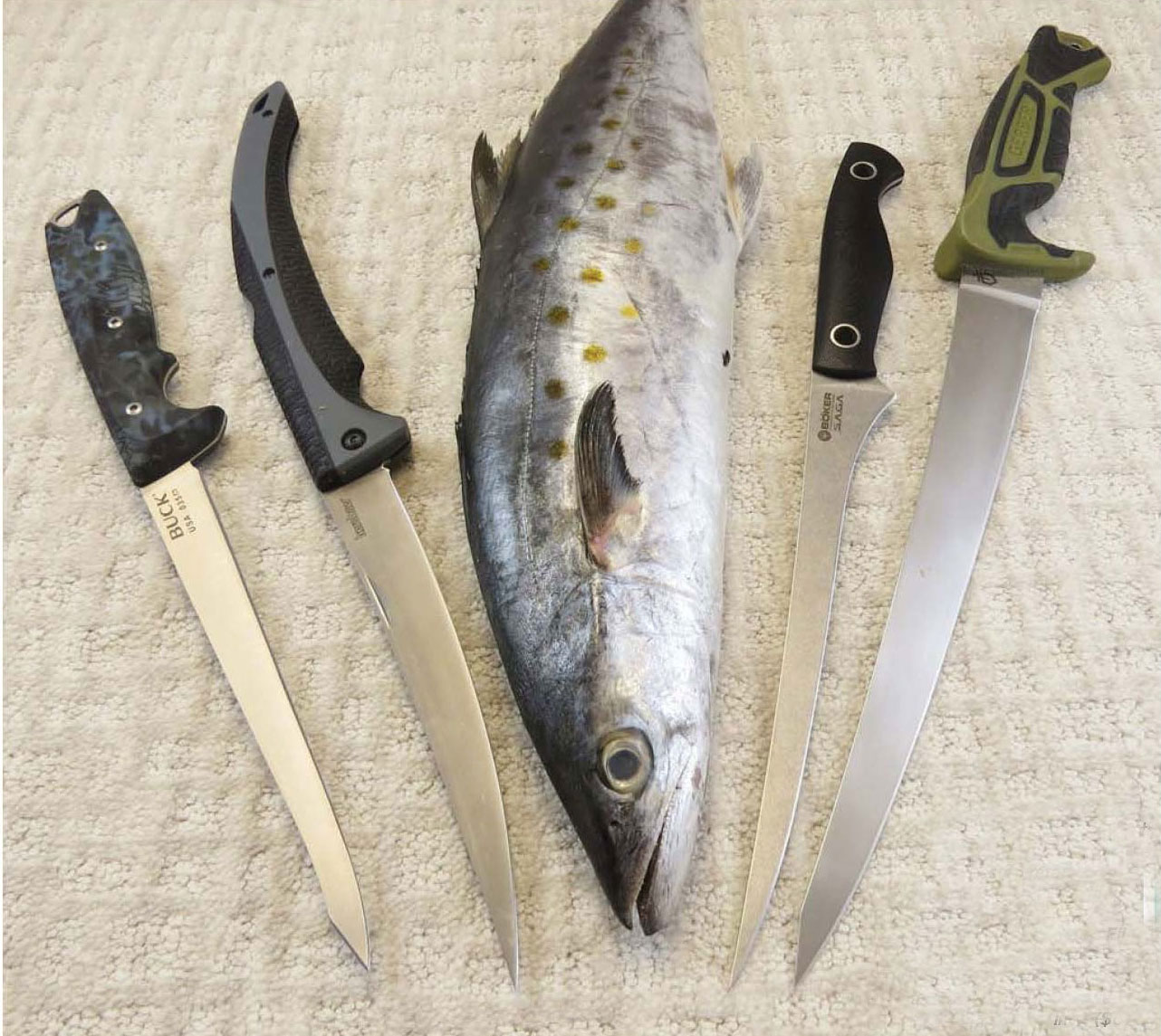 Review 4 New Fillet Knives for Fishing and More BLADE