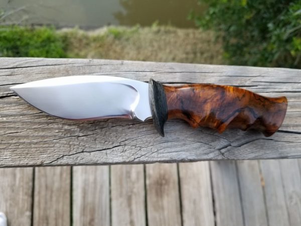 Spencer Alpin of STA Custom Knives says his skinners all depend on what the customer wants.