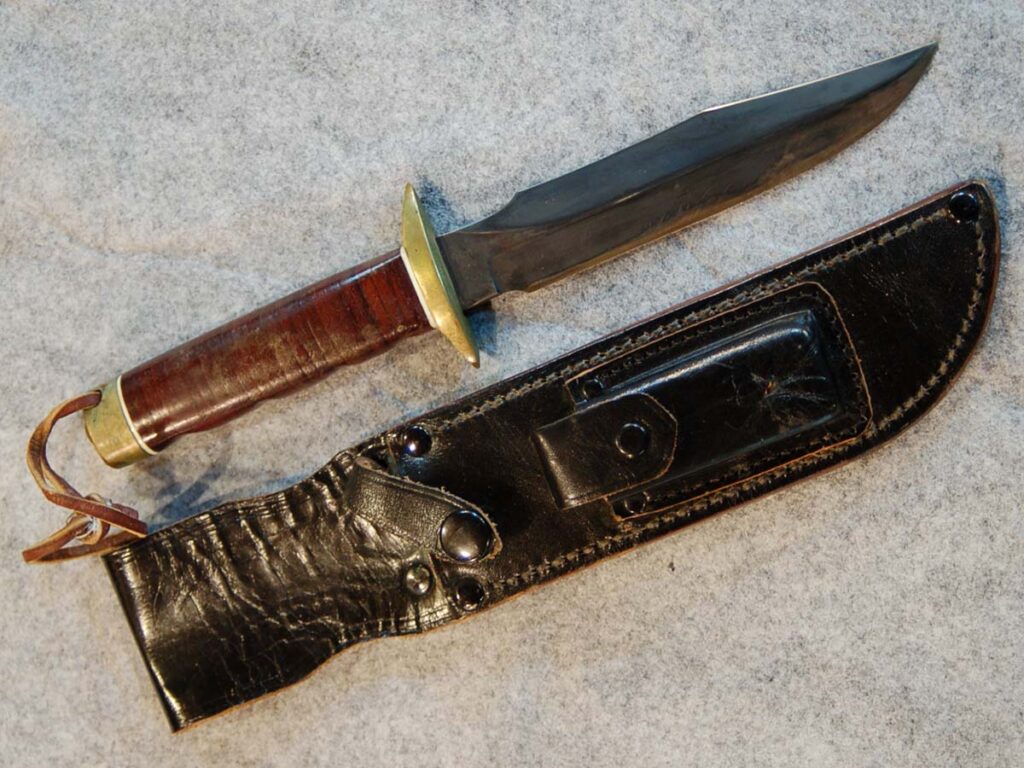 According to Army Special Forces veteran Curtis Iovito, the Special Forces SOG Bowie reflects a fusion of classic bowie design with modern military needs. “Its lineage connects directly to clandestine operations carried out in Southeast Asia,” he wrote, “where unconventional warfare units often relied on rugged equipment that could handle jungle conditions and extreme use.” (Frank Trzaska’s knife and image)