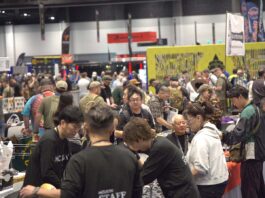 The empire of the edge—BLADE Show—was rocking in its 45th iteration with knife buyers, sellers and lovers converging on Atlanta. (Steve Shackleford image)