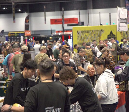The empire of the edge—BLADE Show—was rocking in its 45th iteration with knife buyers, sellers and lovers converging on Atlanta. (Steve Shackleford image)