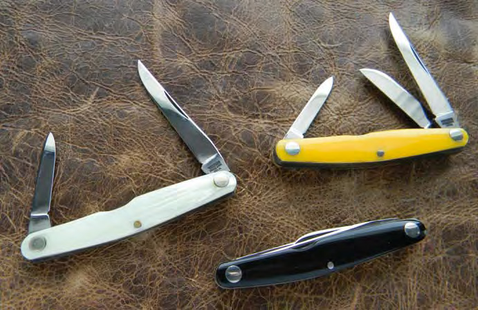 Shadow pattern knife examples